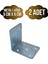L Bağlantı Demiri Dolap Köşe Bağlantı DEMIRI(METAL)(ÖLÇÜLER:50*50*40MM) 1