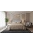 Jakarlı Sakallı Yatak Örtüsü Tek Kişilik Eva Kapuccino 1