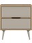 Elina Ayaklı 2 Çekmeceli Komodin - Dore/kumtaşı 6