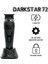 Darkstar 72 Trimmer Tıraş Makinesi 12.000 Rpm Vektör Motor, Dlc T-Blade (T3550), 3 Saat Kablosuz, Hafif & Ultra Sessiz 2