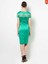Midi Boy Kısa Kollu Elbise Yeşil Y1511020_012 2