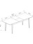 Elina Açılır Yemek Masası - Dore/beyaz 8
