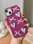 IPHONE 14 3D Fiyonk/kalp Dekorlu Kılıf 1