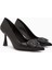 Hiam Siyah Tokalı Kadın Topuklu Ayakkabı 3