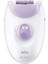 3170 Silk-Epil 3 Kablolu Kuru Kullanım Epilatör, Beyaz 2