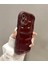 IPHONE 16 Plus Bordo Dalgalı Kenarlı Parlak Silikon Kılıf 1