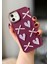 IPHONE 11 3D Fiyonk/kalp Dekorlu Kılıf 1
