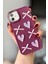 IPHONE 11 3D Fiyonk/kalp Dekorlu Kılıf 2