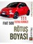 Fiat 500 & Panda - 111 Tutku Kırmızı , Rötüş Boyası 20ML 1