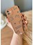 IPHONE 11 Ipli Kahverengi Kedi Desenli Kılıf 1