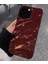 IPHONE 12 Promax Bordo Dalgalı Kenarlı Parlak Silikon Kılıf 1