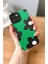 IPHONE 13 Siyah/yeşil Papatya Desenli Kılıf 2