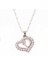 925 Ayar Gümüş Ü Harf Kalpli Kadın Gümüş Kolye PND47157036 (292292) 1
