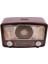 Dekoratif Metal Radyo Kumbaralı Vintage Hediyelik (1102) (292292) 1