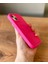 IPHONE 13/14/15 Uyumlu Fuşya 3D Kalp Dekorlu Kılıf 2