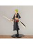 One Piece Roronao Zoro Anime Karakter Figür Oyuncak Koleksiyonluk Dekoratif Biblo 15 Cm. Hediye Seti 3