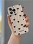 IPHONE 16 Pro Max Siyah Kalp Desenli Krem Renk Kılıf 1