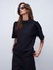 31975 Kısa Kollu Oversize T-Shirt-Siyah 1