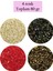 Kesme Cam Boncuk 2mm - 4 Renk - Toplam 80 Gram - BNC444 1