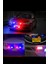 Oto Ön Panjur Çakarı Kumandalı Kırmızı Mavi 4x9 LED 2