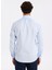 Slim Fit Sumos Yaka Düz Açık Mavi Erkek Gömlek F5WM-GML 2581 5