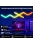 Wifi Duvar Lambaları, 9 Adet, Müzik Senkronizasyonu, Çok Renkli, 40'tan Fazla Dinamik Sahne, Kendin Yap Aydınlatma, Alexa ve Google Assistant, Dueros, Tmallgenie ile Çalışır, LED Işık Çubuğu 1
