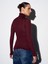 32277 Balıkçı Yaka Kaşmir Bluz-Bordo 2