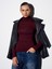 32277 Balıkçı Yaka Kaşmir Bluz-Bordo 3