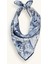 Mix Desenli Lacivert Fular 3