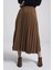 Piliseli Süet Tam Boy Etek 3