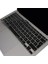Macbook Air M1 13INÇ Klavye Koruyucu Türkçe Q A2179 A2337 ile Uyumlu Siyah 1