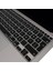 Macbook Air M1 13INÇ Klavye Koruyucu Türkçe Q A2179 A2337 ile Uyumlu Siyah 4