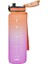 Fiftyfifty 1000ML Büyük Boy Çift Renk Softtouch Ff Collection Tritan Su Matarası Turuncu-Mor 2