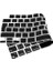 Rusça Klavye Macbook Air-Pro Koruyucu (Touchbarsız) A2681 A3113, A2941 A3114, A2442 A2779 A2992 A2918, A2485 A2780 A2991 ile Uyumlu Siyah 5