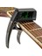TCAPO20 Hızlı Değişim Anahtar Capo Tuner Akustik Elektro Gitar Bas Kromatik Için Alaşım Malzeme 1