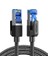 Cat8 RJ45 Ethernet Kablosu Naylon 40GBPS 2000MHZ F/ftp Ps5 Xbox One Switch Modem Yönlendirici Vb. Ile Uyumlu (1m) 1