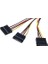 Plus PX-5101 3 Port Sata Çoklayıcı, Molex To 3xsata Power Hdd/dvd/ssd Psu Güç Kablosu 2