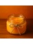 Likya Candle Yasemin Esintili Turuncu Mum 330 gr El Yapımı, Dekoratif Pozitif Enerji & Huzur Veren Tasarım 3