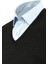 Erkek V Yaka Süveter Çelik Örgü Regular Kalıp 5201H BGL-ST04842 4