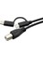 3351 Type C +Micro USB Yazıcı Printer Piyano Midi Bağlantı Kablosu Hızlı USB C USB B Midi Cihazını Müzik Kaydı/oynatma Veri Iletimi Için Bilgisayara Bağlamayı SAĞLAR(LN-3351 Type C+Micro Usb) 4