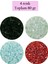 Kesme Cam Boncuk 2mm - 4 Renk - Toplam 80 Gram - BNC439 1