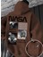 Büyük Beden Özel Tasarım Kapüşonlu Nasa Unknown Sırt Baskılı Oversize Trend Erkek Sweatshırt 1