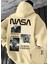 Büyük Beden Özel Tasarım Kapüşonlu Nasa Unknown Sırt Baskılı Oversize Trend Erkek Sweatshırt 1