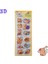 Capybara Disney 3 Boyutlu Sulu Sticker Sarı 3