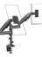 North Bayou Nb H180 Çift Kol Profosyonel Amortisörlü 17"-27" Uyumlu Monitör Standı 2