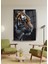 Cam Tablo - Güç ve Zarafet: Kaplanın Bakışı 1
