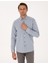 Erkek Mavi Regular Fit Uzun Kollu Gömlek 50312425-VR036 3