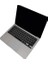 MacBook Air 13.3 Inç Klavye Koruyucu M1 A2337 A2179 ile Uyumlu – Ultra Ince Silikon Kılıf, Us Abd Ingilizce Q, Touch Id Siyah 5
