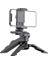 Tripod Modern Tasarım 3 Ayak Mini Kamera ve Telefon Tripodu + Döner Başlık Telefon Tutucu Hafif Taşınabilir K555 3