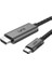 USB C - HDMI Kablosu 10FT/3M, [4K@60Hz] MacBook Pro, MacBook Air, iPad Pro, Xps Vb. ile USB Type-C - HDMI Naylon Kablo (Thunderbolt 3 Uyumlu). 1